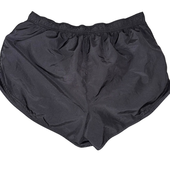 Nike Black Athletic Shorts Lightweight Moisture-Wicking w/ Built-In Underwear - Picture 2 of 4